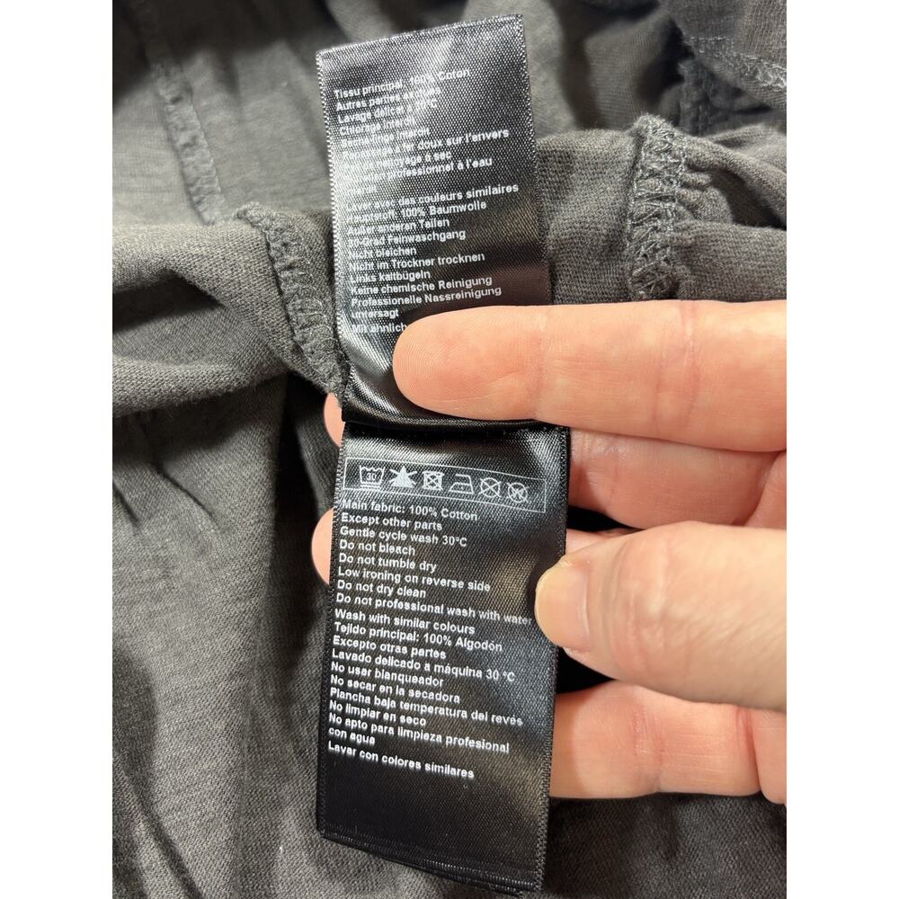 BA&SH Tank Maxi Dress Black Small V-back Ruffle - Picture 6 of 10